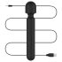 BLAQ - Stor digital massagevibrator (sort)