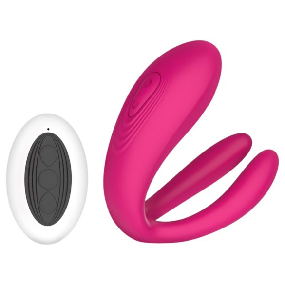 Teazers - parvibrator med 3 motorer - pink