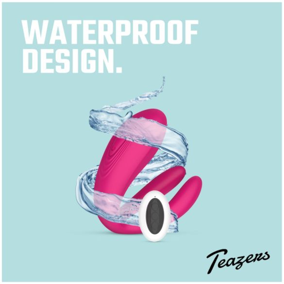 Teazers - parvibrator med 3 motorer - pink