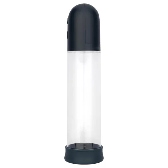 Boners - automatisk penispumpe‑masturbator (gennemsigtig‑sort)
