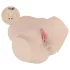 FWB - mandlig masturbator torso med vibration - realistisk hudfarve
