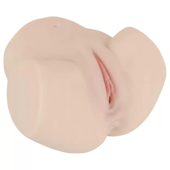 FWB - realistisk masturbator torso med vibration - naturfarve