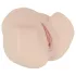 FWB - realistisk masturbator torso med vibration - naturfarve