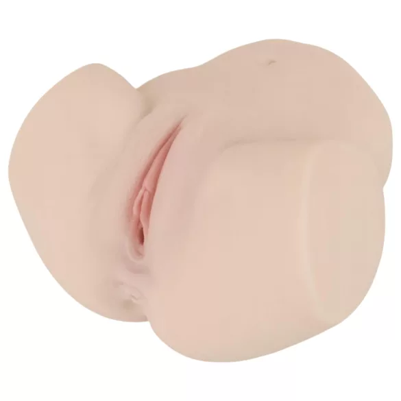 FWB - realistisk masturbator torso med vibration - naturfarve