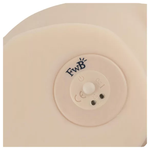 FWB - realistisk masturbator torso med vibration - naturfarve