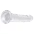 EasyToys - dildo - jelly - 18cm - gennemsigtig