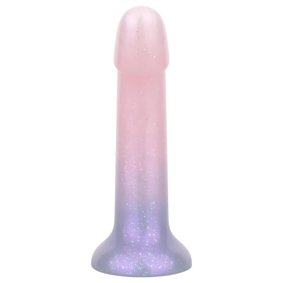 EasyToys Mermaid - dildo med glimmer - 15cm - pink