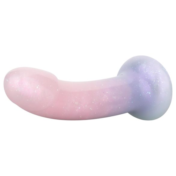 EasyToys Mermaid - dildo med glimmer - 15cm - pink