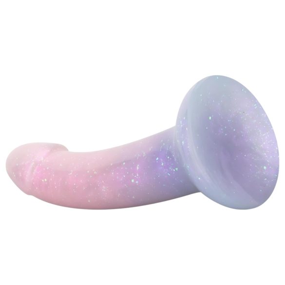 EasyToys Mermaid - dildo med glimmer - 15cm - pink