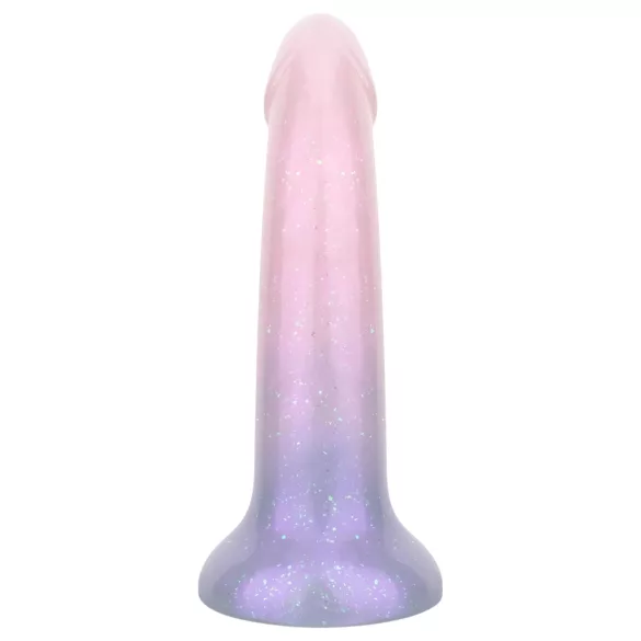 EasyToys Mermaid - dildo med glimmer - 19cm - pink