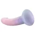EasyToys Mermaid - dildo med glimmer - 19cm - pink