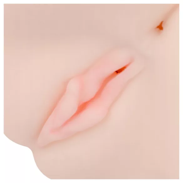 FWB - Ellen Rogers masturbator med vibrator - vagina og anus - natur