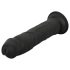 Easytoys - realistisk dildo - 17,5 cm - sort