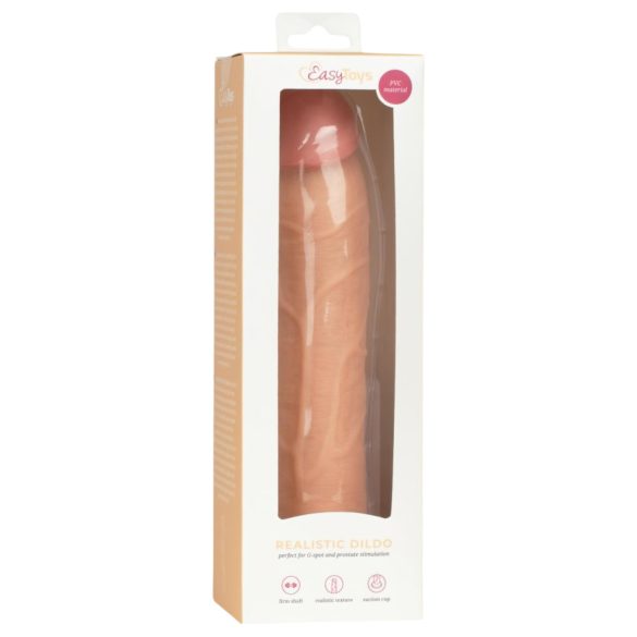 Easytoys - realistisk dildo - 22,5 cm - natur
