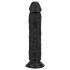 Easytoys - realistisk dildo - 22,5 cm - sort