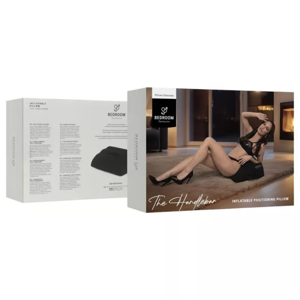 Bedroom Fantasies - oppustelig sexpude med håndtag - sort