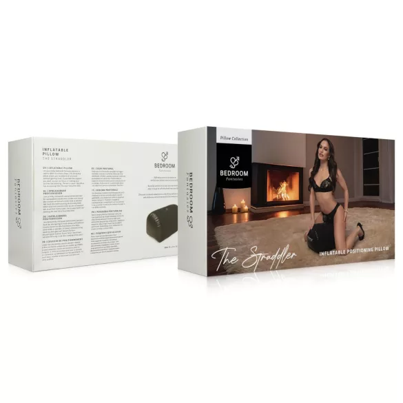 Bedroom Fantasies - oppustelig sexpude med vibratorholder - sort