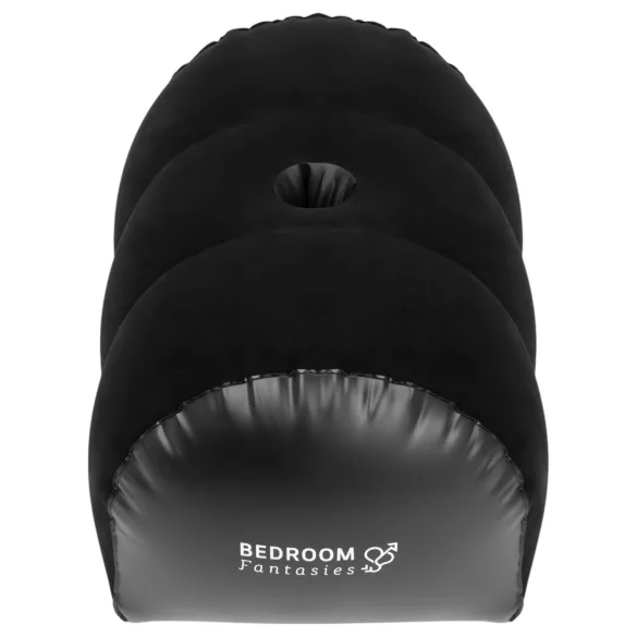 Bedroom Fantasies - oppustelig sexpude med vibratorholder - sort