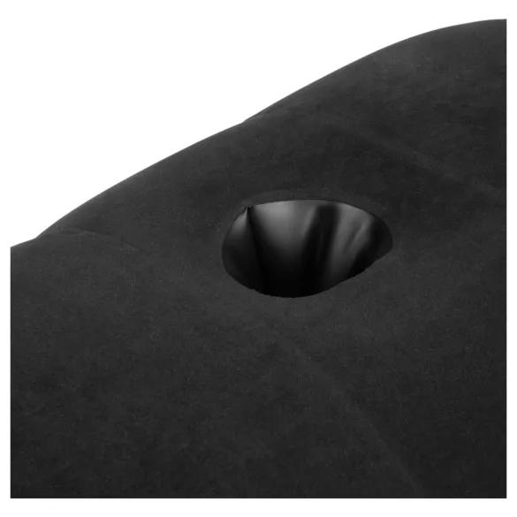 Bedroom Fantasies - oppustelig sexpude med vibratorholder - sort