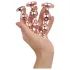 Rosy Gold - analdildo-sæt (rose-guld)