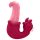 Teazers - dobbelt-tunge vibrator (pink)