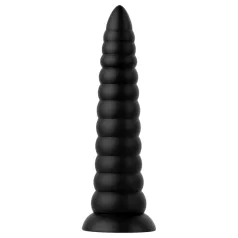 BUTTR Caterpillar - kæmpe anal plug (sort) - 29 cm
