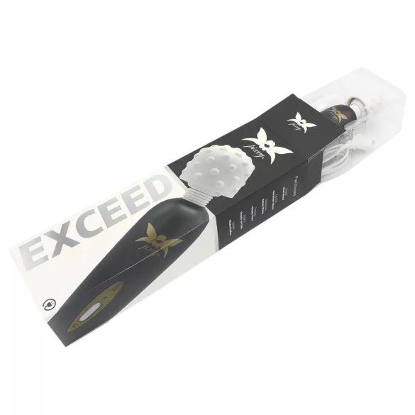Pixey Exceed - ledningsført massagevibrator (grå)