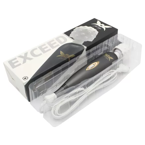 Pixey Exceed - ledningsført massagevibrator (grå)