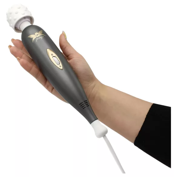Pixey Exceed - ledningsført massagevibrator (grå)