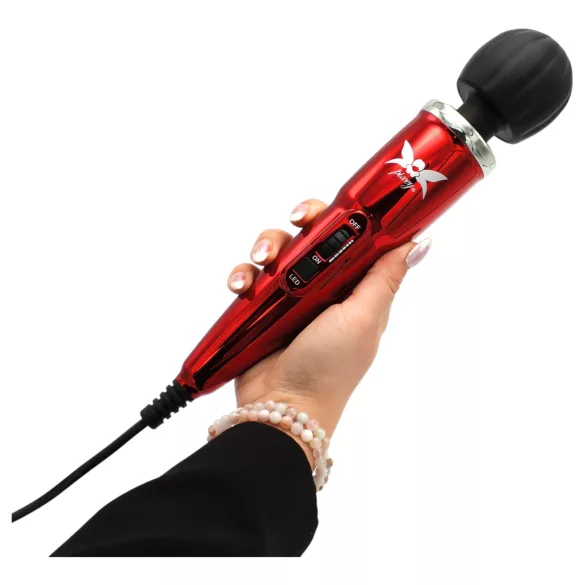 Pixey Silence - lydsvag massagevibrator (rød)