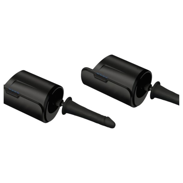 Kiiroo - realistisk vakuumdildo - 19cm - sort