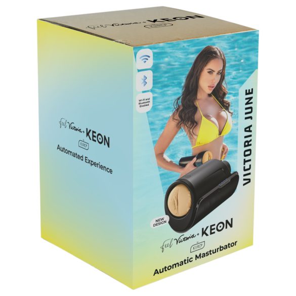 Kiiroo Keon Wifi + Victoria June - masturbator - realistisk vagina - natur