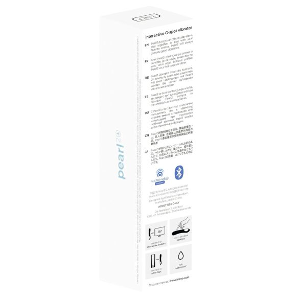 Kiiroo Pearl 2 - G-punkt vibrator - interaktiv, vandtæt - grøn