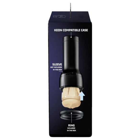 Kiiroo Keon - tilbehørs sleeve - uden manchet - sort