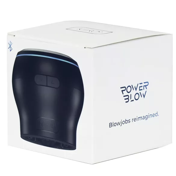 Kiiroo PowerBlow - masturbator med sugefunktion og smart tilbehør - sort
