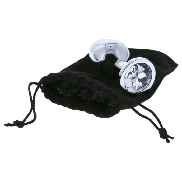 Gleaming Love - analplug - sølv