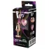 Gleaming Love - analplug aluminium hjerteformet sten rosaguld