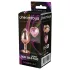Gleaming Love - analprop aluminium hjerteformet sten M rosa guld