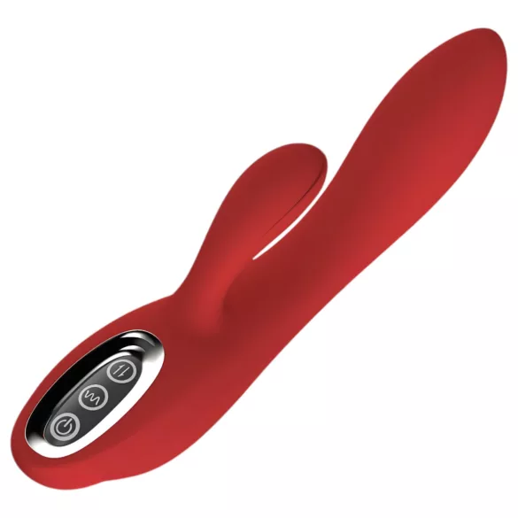 Red Revolution Sofia - vibrator med klitorisarm - genopladelig - rød