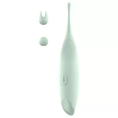 Glam - punktformet klitorisvibrator (grøn)