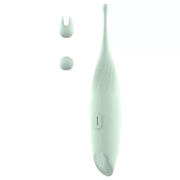 Glam - punktformet klitorisvibrator (grøn)