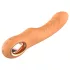Glam - fleksibel, rillet vibrator (ferskenfarvet)