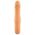 Glam - fleksibel, rillet vibrator (ferskenfarvet)