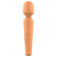Glam - wand vibrator - genopladelig - orange