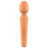 Glam - genopladelig massagevibrator (orange)