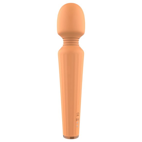 Glam - wand vibrator - genopladelig - orange