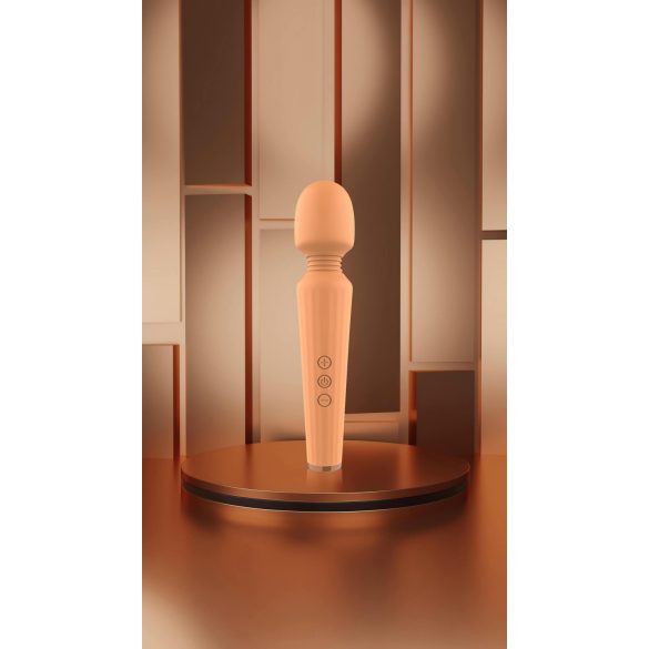 Glam - wand vibrator - genopladelig - orange