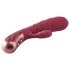 Dinky Jimmy K. Duo - klitorisvibrator med arm - genopladelig - rød