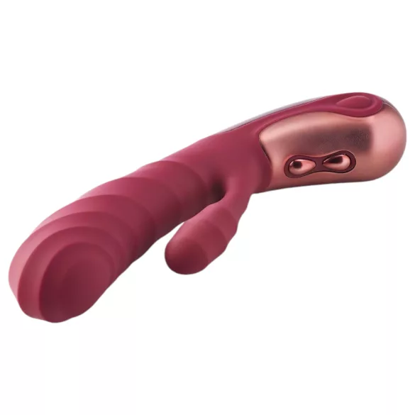 Dinky Jimmy K. Duo - klitorisvibrator med arm - genopladelig - rød