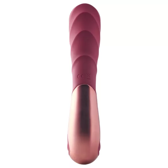 Dinky Jimmy K. Duo - klitorisvibrator med arm - genopladelig - rød